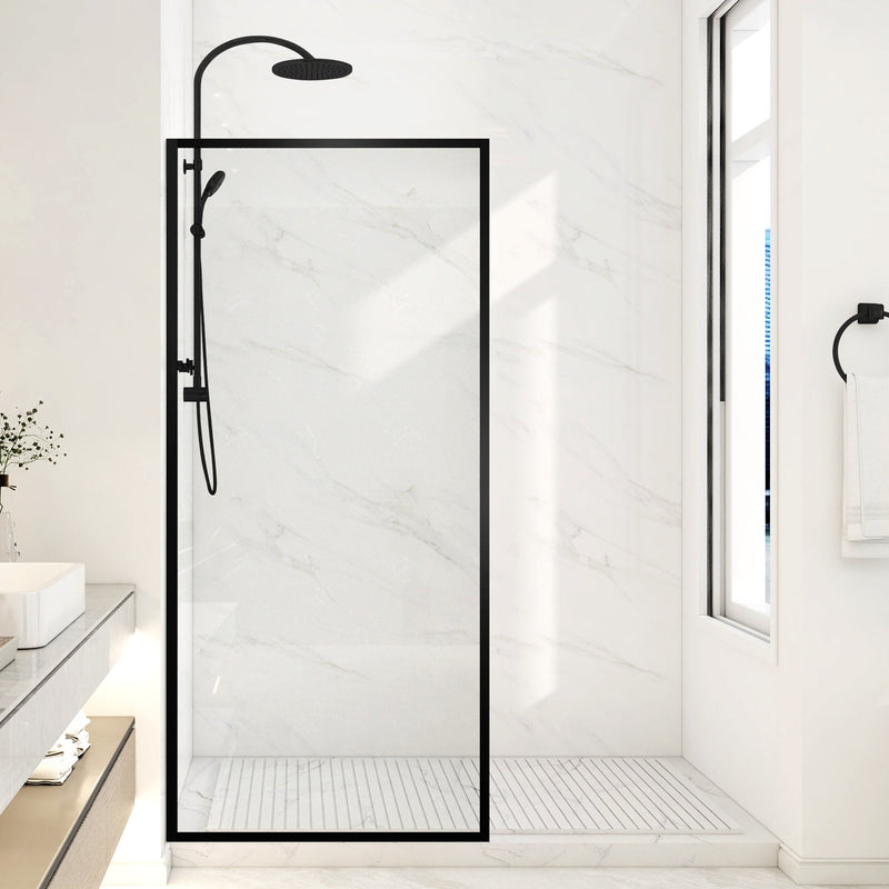 ANZZI SD-AZ22-01MB Framed Shower Screen product photo