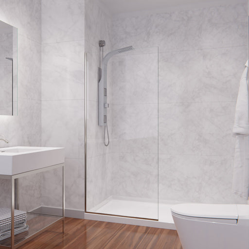 ANZZI SD-AZFL06001BN Fixed Shower Screen product photo