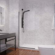 ANZZI SD-AZFL06001MB Fixed Shower Screen product photo