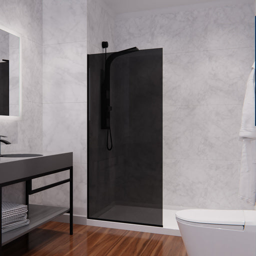 ANZZI SD-AZFL06001MBT Fixed Shower Screen product photo