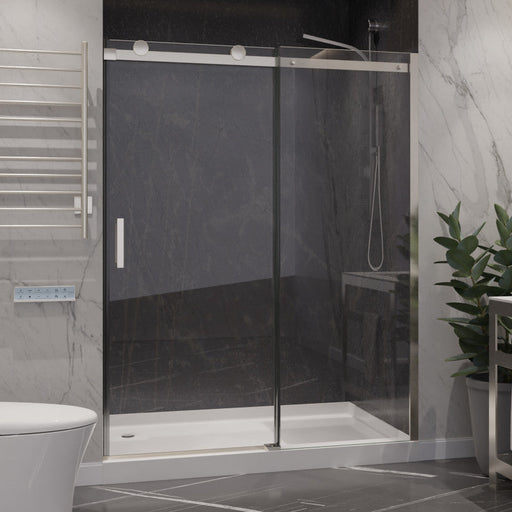 ANZZI SD-FRLS05701BN Frameless Sliding Shower Door product photo