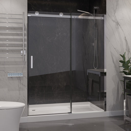 ANZZI SD-FRLS05702CH Frameless Sliding Shower Door product photo
