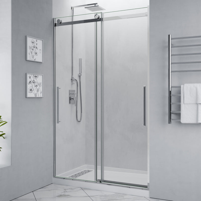 ANZZI SD-FRLS05901CH Frameless Sliding Shower Door product photo