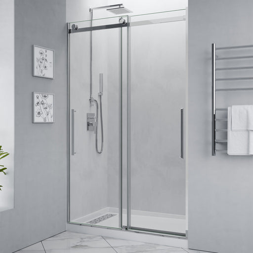 ANZZI SD-FRLS05901CH Frameless Sliding Shower Door product photo