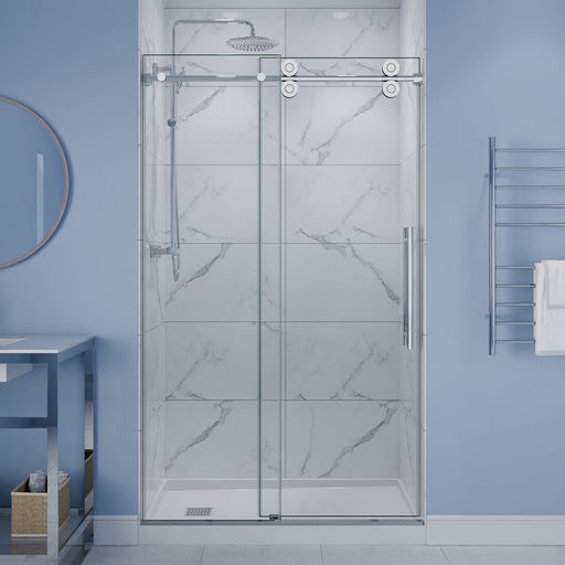 ANZZI SD-FRLS06101CH Frameless Sliding Shower Door product photo
