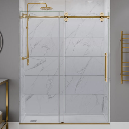 ANZZI SD-FRLS06102BG Frameless Sliding Shower Door product photo