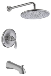 ANZZI SH-AZ032BN Meno shower head in brushed nickel, main product photo