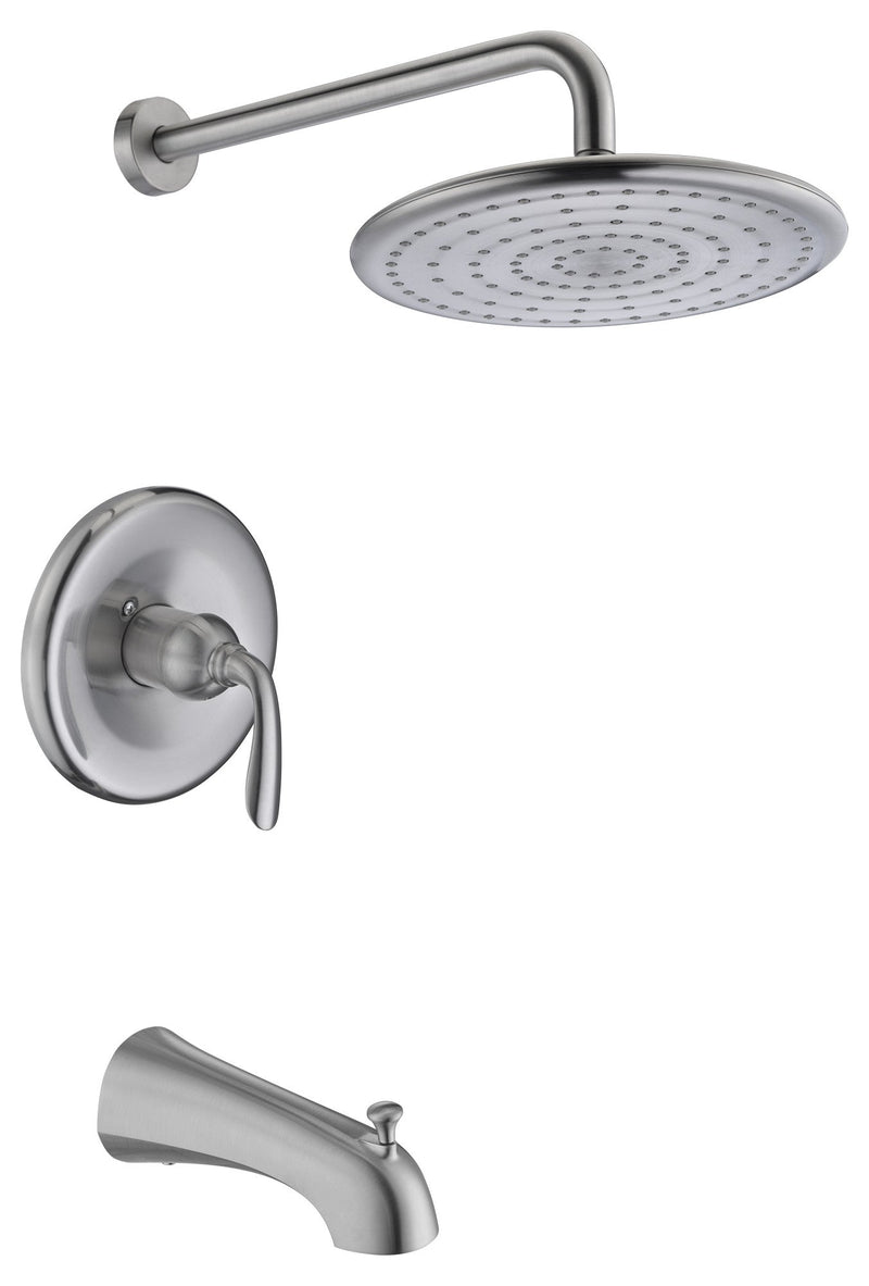 ANZZI SH-AZ032BN Meno shower head in brushed nickel, main product photo