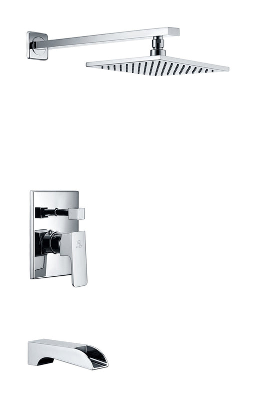 ANZZI SH-AZ037 Mezzo bathtub faucet in polished chrome, main product photo