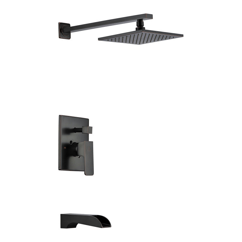 ANZZI SH-AZ039 Mezzo bathtub faucet in oil rubbed bronze, main product photo