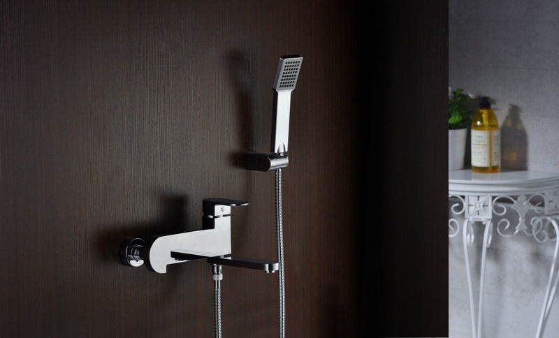 ANZZI SH-AZ042 Echo bathtub faucet in polished chrome, installed room view 1