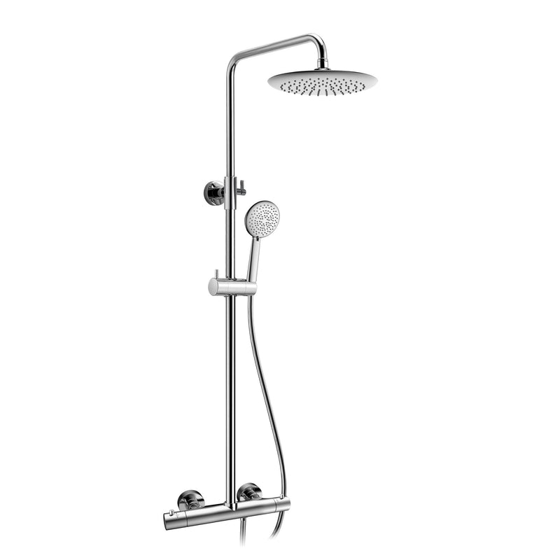 ANZZI SH-AZ101CH Heavy Rainfall shower head in polished chrome, main product photo