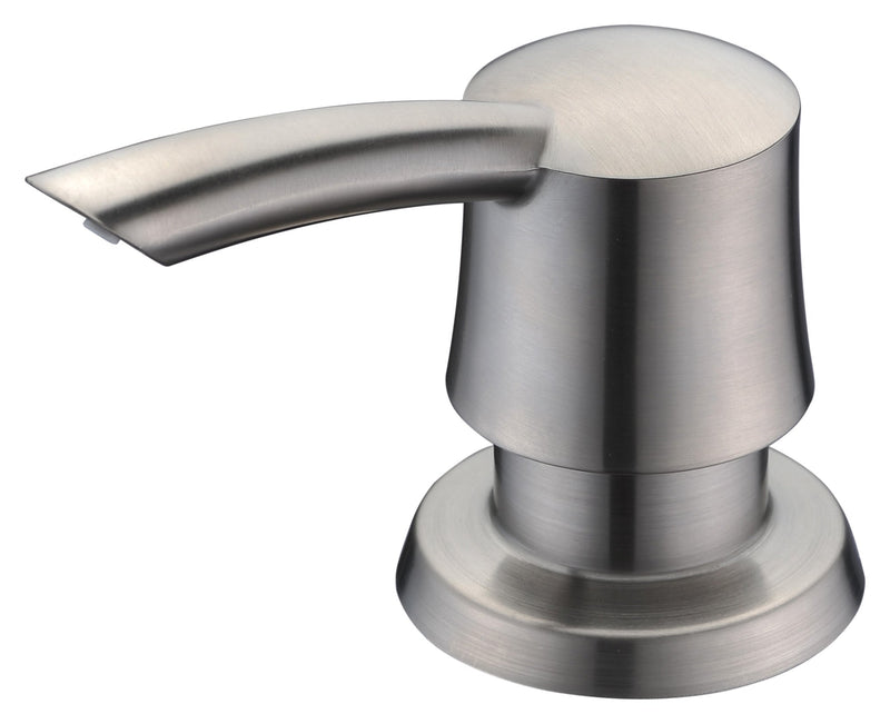 ANZZI SO-AZ005BN soap dispenser in Brushed Nickel, main product photo