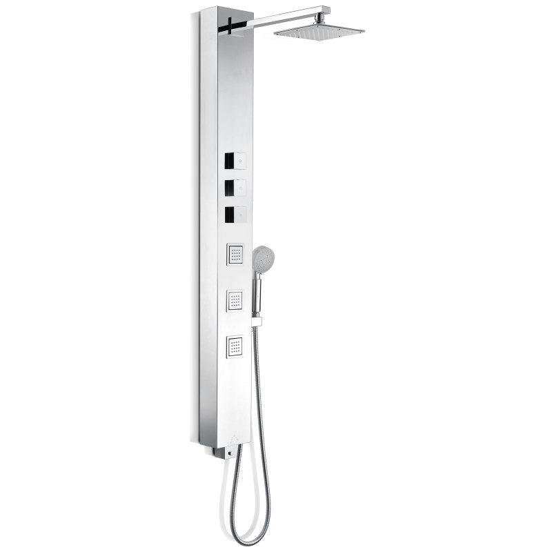 ANZZI SP-AZ015 Lann shower panel system in the listed finish, main product photo