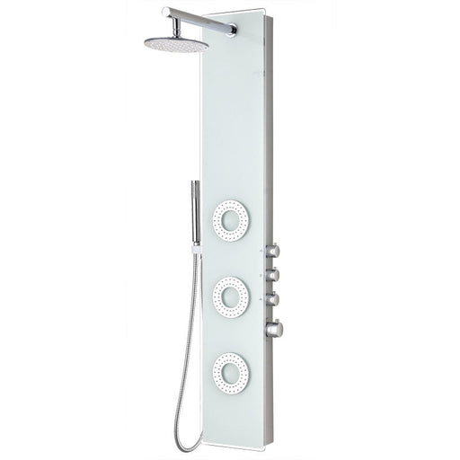 ANZZI SP-AZ031 Lynn shower panel system in white, main product photo