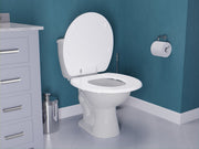 ANZZI T1-AZ301WH toilet seat, installed room view 1