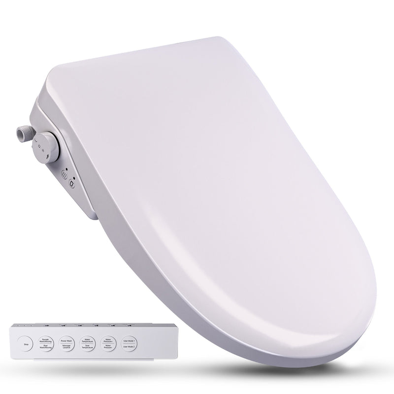 ANZZI TL-AZEB107UWH bidet toilet seat, main product photo