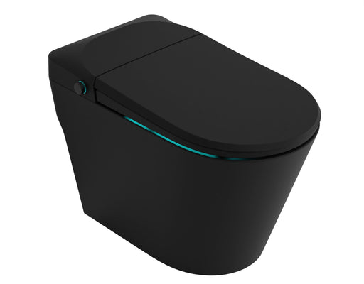 ANZZI TL-STFF950MB smart bidet toilet in Matte Black, main product photo