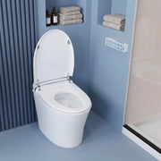ANZZI TL-STSF851WH smart bidet toilet, installed room view 3
