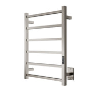 ANZZI TW-AZ014BN Charles towel warmer in Brushed Nickel, white background view 1