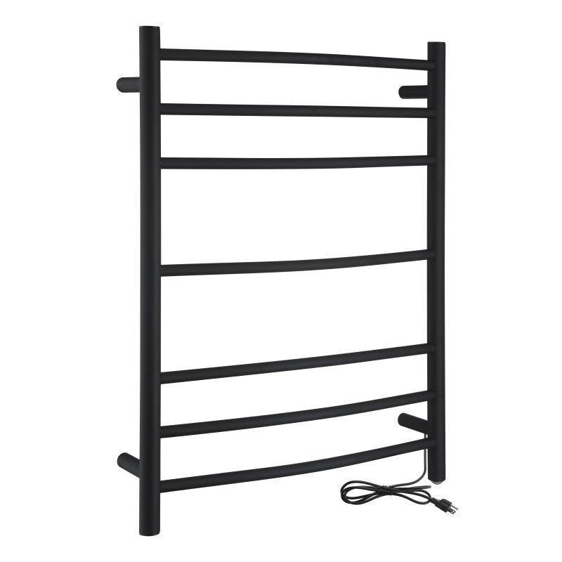ANZZI TW-AZ027MBK Gown towel warmer in Matte Black, main product photo