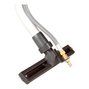 back head of edic 334ach aluminum squeegee wand for maximum water removal.