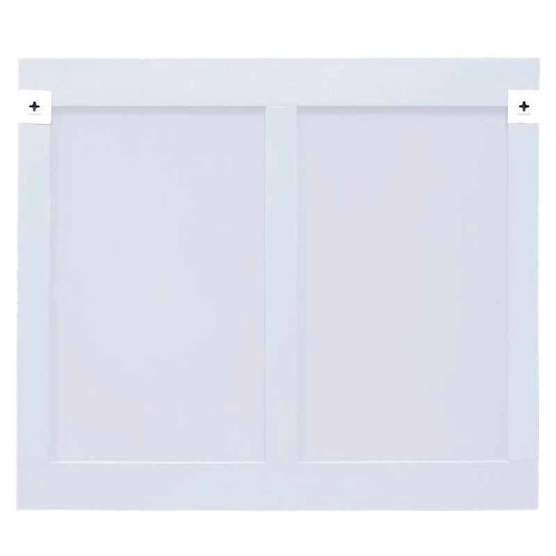 Bellaterra Home 203139-M-WH 39.4" mirror, White, back