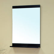 Bellaterra Home 203172-M-B 22" mirror, Black, front