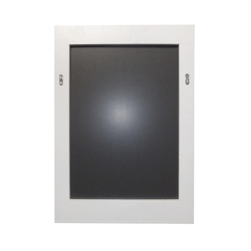 Bellaterra Home 203172-M-WH 22" mirror, White, back
