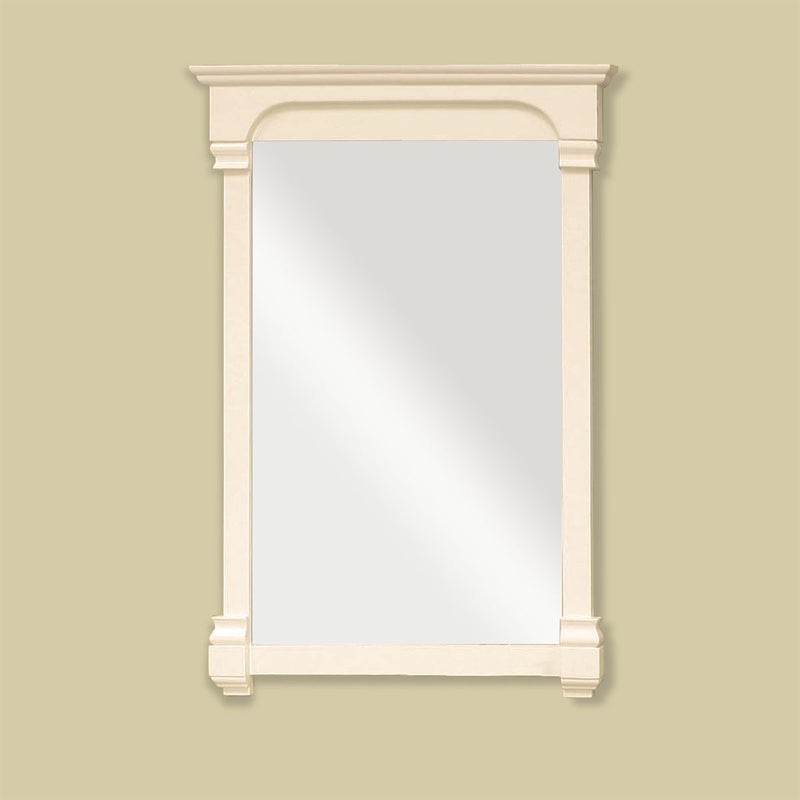Bellaterra Home 205024-MIRROR-CR 24" mirror, Cream White, installed in a bathroom
