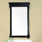 Bellaterra Home 205024-MIRROR-ES 24" mirror, Espresso, installed in a bathroom