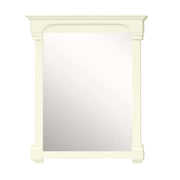 Bellaterra Home 205042-MIRROR-CR 36" mirror, Cream White, front view on a white background