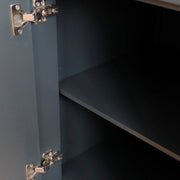 Bellaterra Home 400700-49D-DG-GYRD Terni 49" vanity, Dark Gray, gray granite top, soft-close hinge