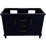 Bellaterra Home 400800-48D-BU Forli 48" vanity cabinet, Blue, high angle front