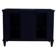 Bellaterra Home 400800-49D-BU-WERD Forli 49" vanity, Blue, white engineered stone top, cabinet without top