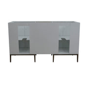 Bellaterra Home 408001-60D-WH Tivoli 60" vanity cabinet, White, back