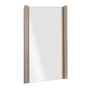Bellaterra Home 500137-M-CO Modern 17.7" rectangular mirror, Neutral, angled view on a white background
