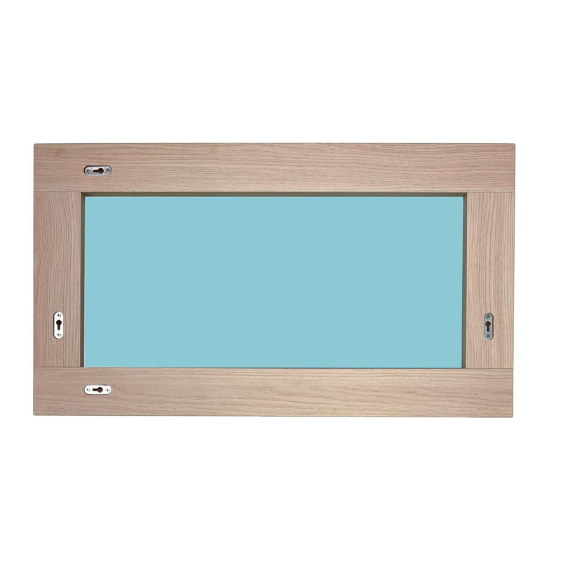 Bellaterra Home 500137-M-CO Modern 17.7" rectangular mirror, Neutral, back