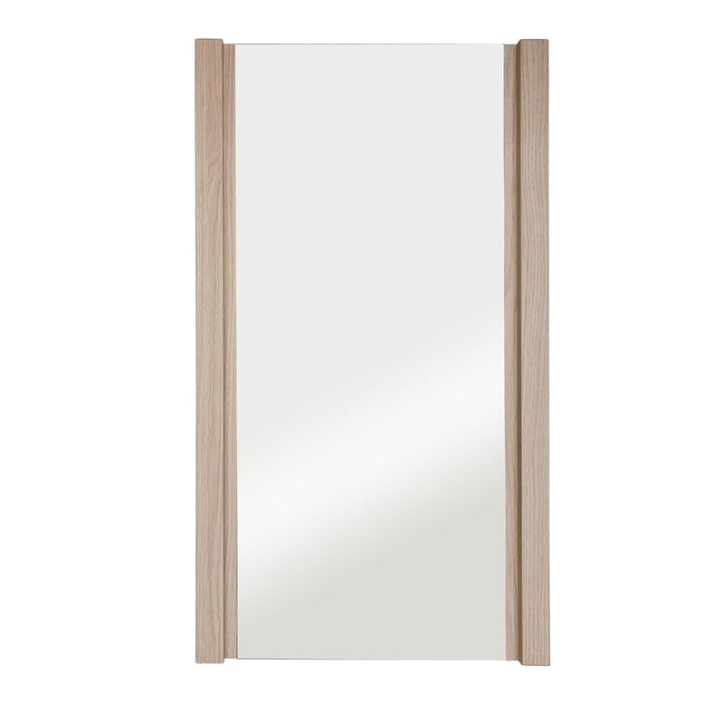 Bellaterra Home 500137-M-CO Modern 17.7" rectangular mirror, Neutral, front view on a white background