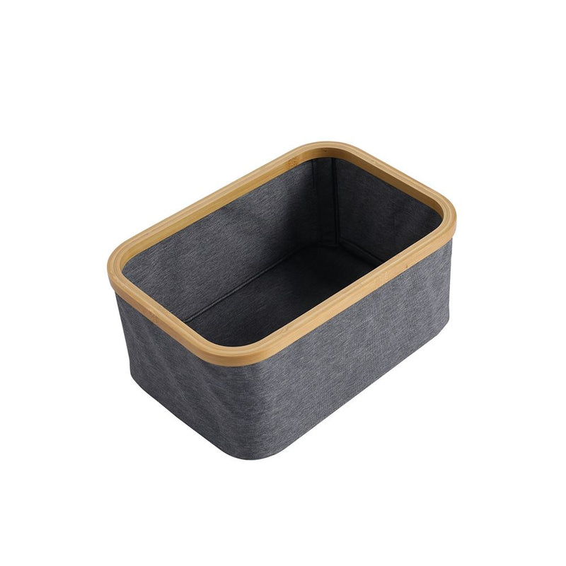 Bellaterra Home 500210-30 Manchester 30" vanity, Neutral, solid surface resin top, fabric basket