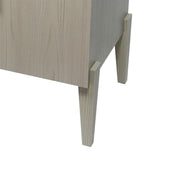 Bellaterra Home 804366V-EP 31.5" vanity, Light Gray, composite granite top, leg and base close-up