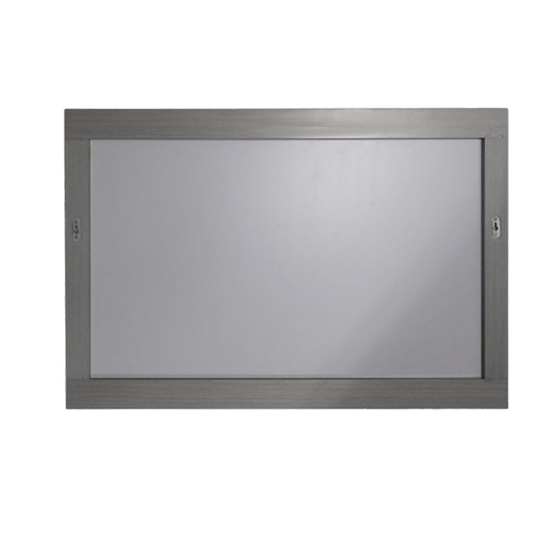 Bellaterra Home 804380-MIR-GY 37.4" mirror, Gray, back view