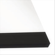 Bellaterra Home 804380-MIRROR 37.4" mirror, Dark Walnut, countertop edge close-up