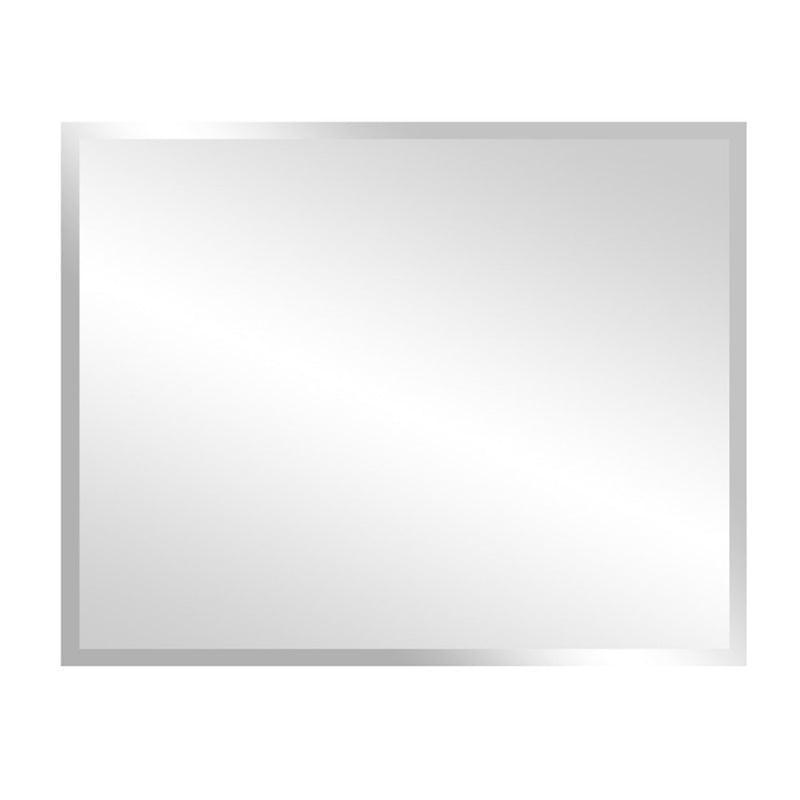 Bellaterra Home 808315-M 29" rectangular mirror, front view on a white background