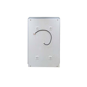 Bellaterra Home 808485-M-24 24" rectangular mirror, back view