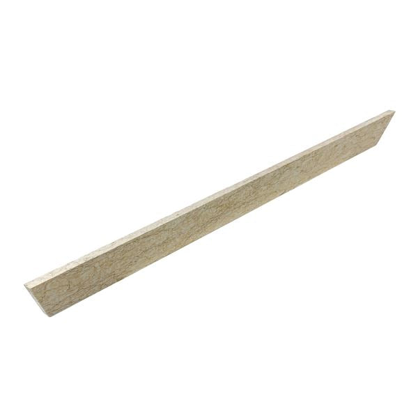 Bellaterra Home BACKSPLASH-CM-50 50" genuine stone backsplash, countertop edge close-up