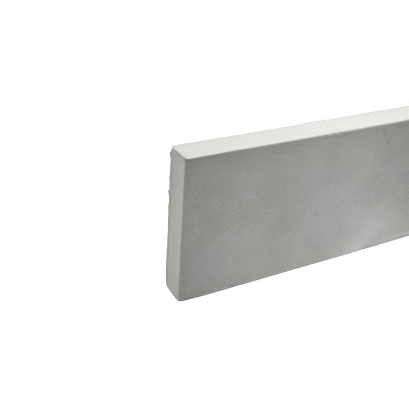 Bellaterra Home BACKSPLASH-CTLG-31 31" concrete backsplash, countertop edge close-up