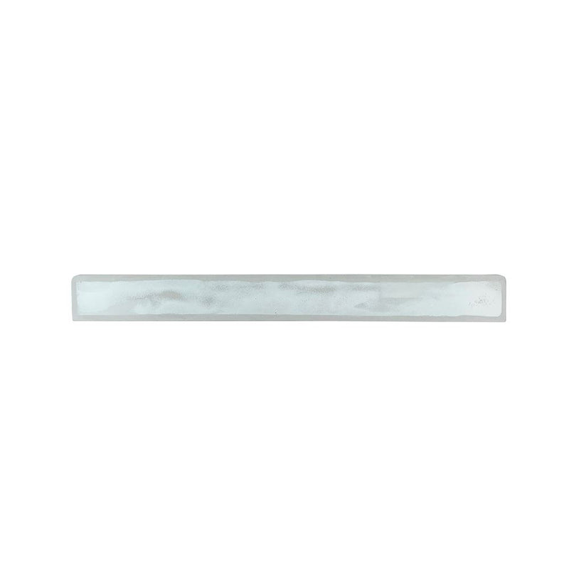 Bellaterra Home BACKSPLASH-GC-WH-31 31.5" composite granite backsplash, top edge view