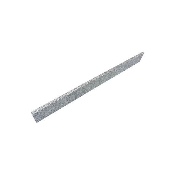 Bellaterra Home BACKSPLASH-GY-25 25" genuine stone backsplash, countertop edge close-up