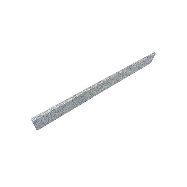 Bellaterra Home BACKSPLASH-GY-31 31" genuine stone backsplash, countertop edge close-up